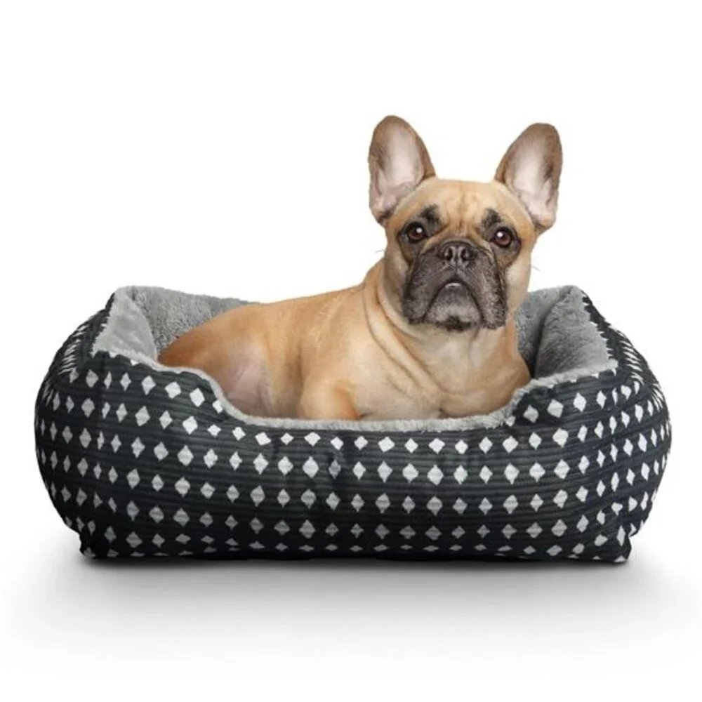 Small Dog or Cat Bed, Black 19